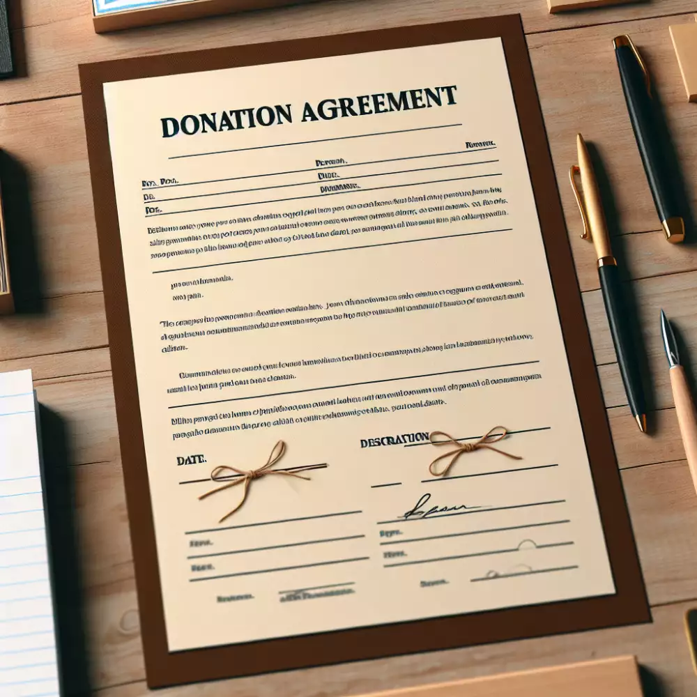 darovací smlouva vzor zdarma