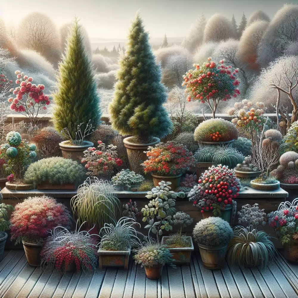 mrazuvzdorné rostliny na terasu