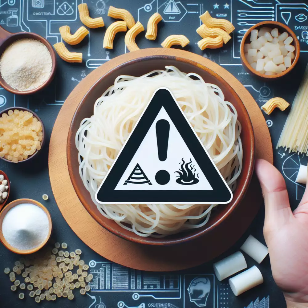 konjakové těstoviny nebezpečné